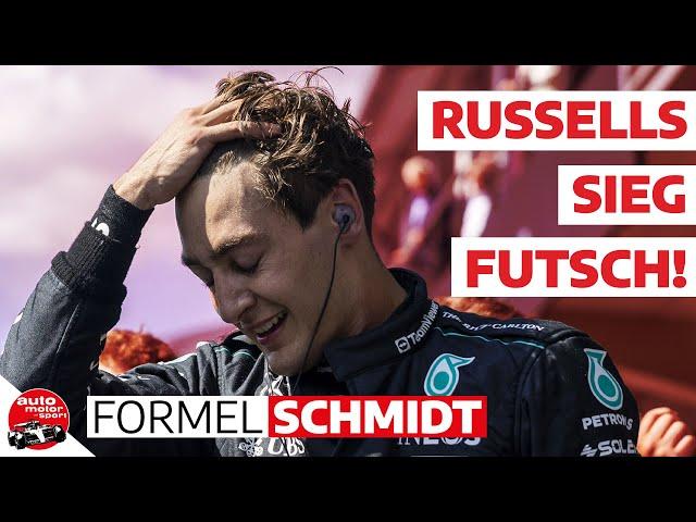 Hat Mercedes geschlampt? Hamilton staubt ab | GP Belgien Formel Schmidt 2024