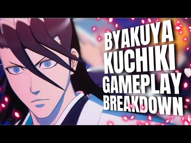 New Byakuya Kuchiki Bleach Rebirth of Souls Gameplay BREAKDOWN!!!