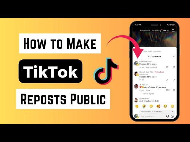 How to Make Reposts Public on TikTok (2023)