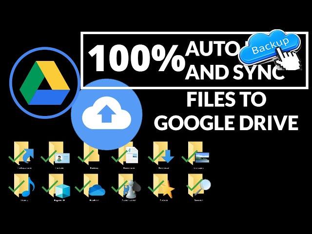 Automatically Back Up and Sync your Files to Google Drive