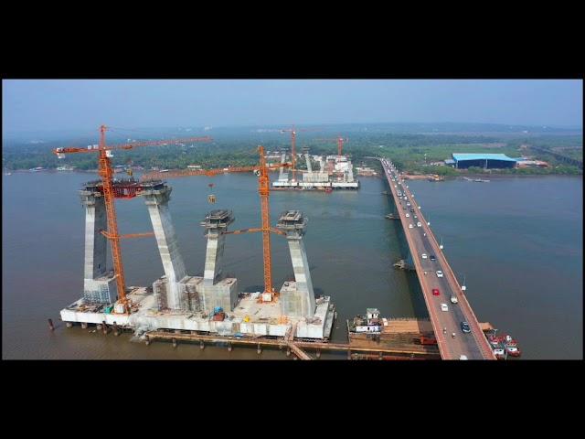 Building A Super Bridge // New Zuari Bridge, Goa