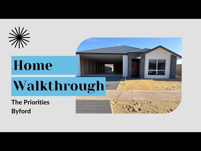 Client Home Walkthrough - The Priorities 4 Gar