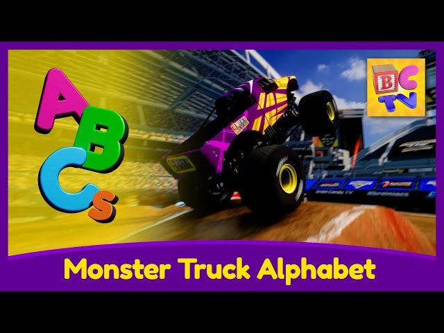 Monster Truck ABCs - Learn the Alphabet for Kids