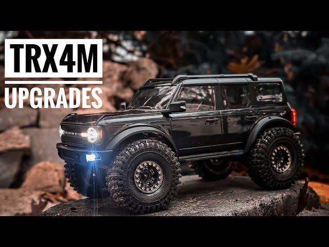 Traxxas TRX4M Upgrades!! Crawler Gear and Speed Gear Install & Review - BIG Performance Gains!