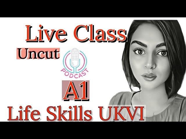 IELTS Life Skills  A1 Speaking & Listening Test || Speaking  Practice || Q & A || Live Class || 2023