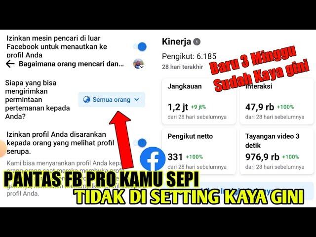 Cara Setting Facebook Profesional Agar Jangkauan Luas dan Banyak Followers