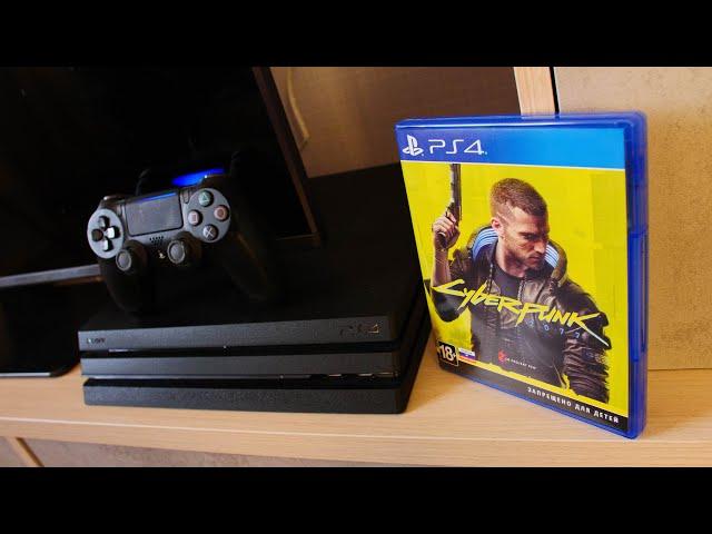 КИБЕРПАНК на PS4 - уже играбелен?