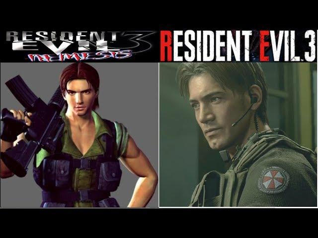 Resident Evil 3: Original VS. Remake - Meeting Carlos Comparison