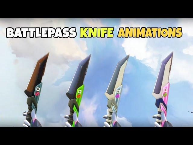 Valorant New Battlepass Melee Animations | Episode 9 Act 2 Battlepass Knife All Varients in Game