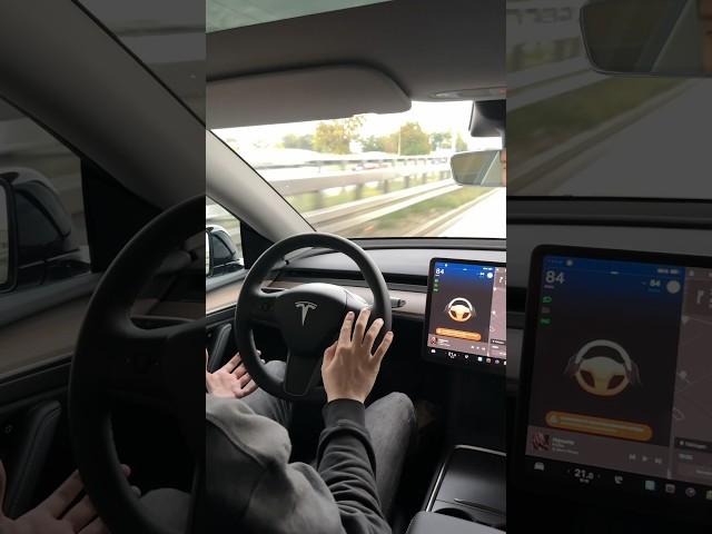 ICH HABE DEN TESLA-AUTOPILOTEN GETESTET…