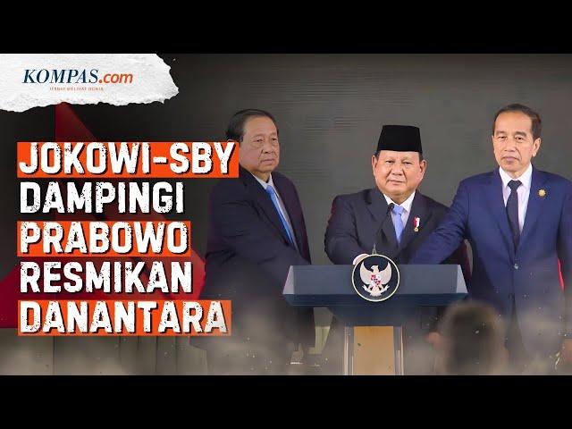 [FULL] Prabowo Diapit SBY-Jokowi Resmikan Danantara