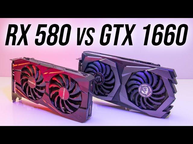 Nvidia GTX 1660 vs RX 580 - 16 Games Compared!