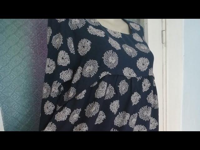 54. 56 размерлага. Куйлак бичиб тикамиз Шьём платье We sew a dress