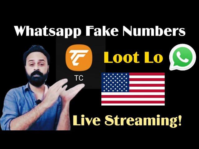 Whatsapp fake number | TC winning tricks | How to get USA number for business Whatsapp