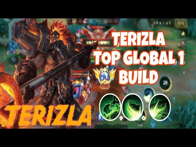 Terizla Top Global Build for Solo Rank Domination! | MVP GAMEPLAY!