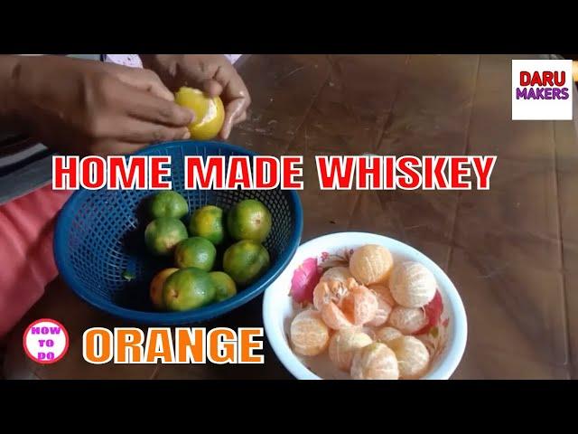 How to make Orange whiskey at home | Orange desi daru bananeka tarika. ऑरेंज विस्की कैसे बनाये