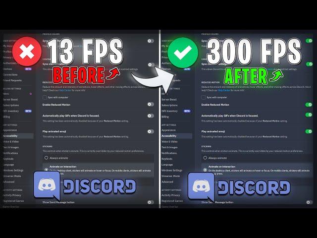 DISCORD: FIX FPS DROPS & STUTTER WHILE GAMING!