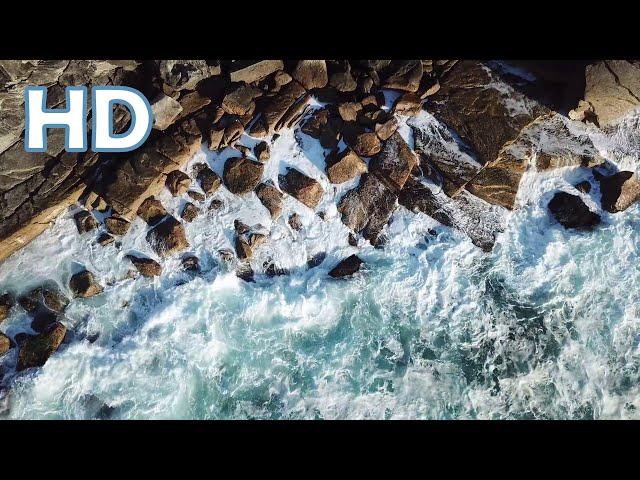 Ocean Stock Footage | No Copyright Video | Drone Aerial View | Creative Commons