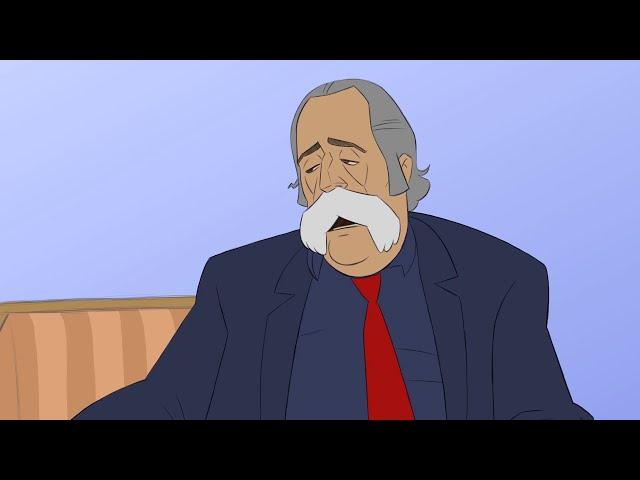 William Saroyan Animation by Hayk Manukyan