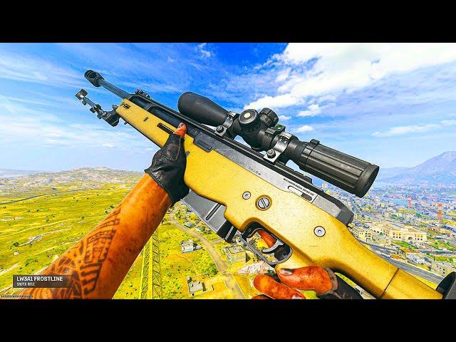 Call of Duty Warzone BO6 Solo SNIPER Gameplay PS5 (No Commentary)