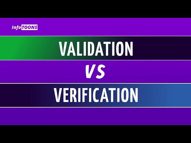 Validation vs Verification