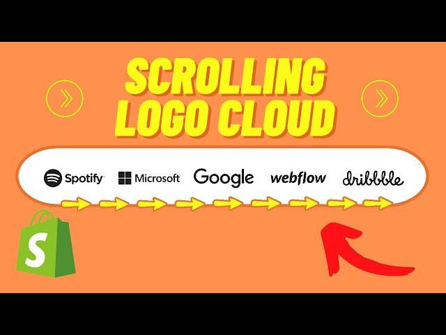 Scrolling Logo Cloud Shopify | Easiest Way To Add In 2024