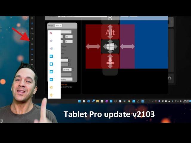 Tablet Pro Update v2103 - Express Installation - Media Keys - 3D mouse emulation - Tooltips