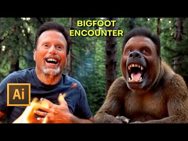 Adventure Steve's Totally Fake AI Bigfoot Encounter