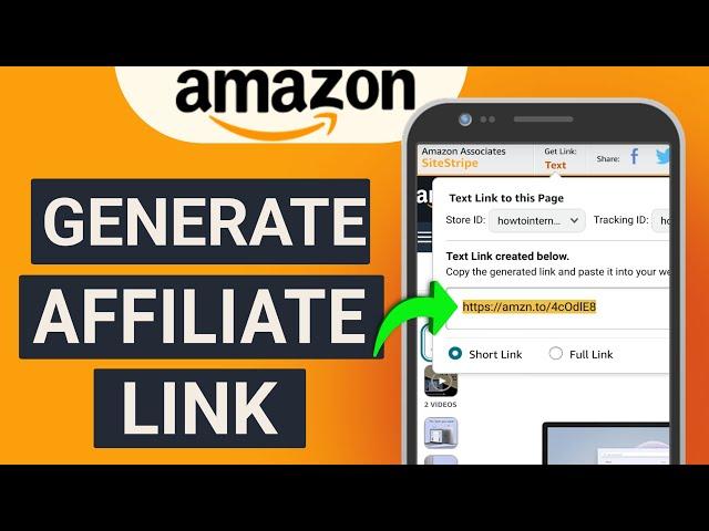 How to Generate Amazon Affiliate Links on Your Phone!