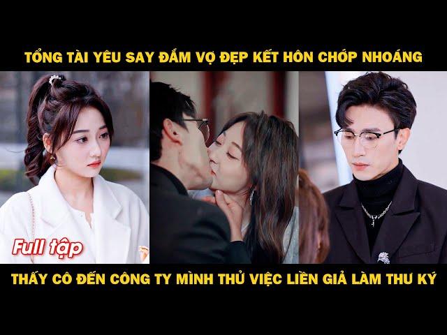 Tổng tài yêu say đắm vợ đẹp kết hôn chớp nhoáng, thấy cô đến công ty thử việc liền giả làm thư ký