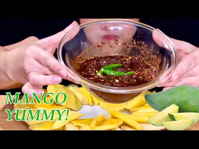 EXTRA SPICY MANGO with Bagoong Alamang Mukbang | Mother Shingoo CRAVINGS!