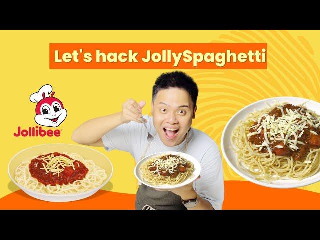 Jolly Spaghetti Recipe Hack (Recreating Jollibee's Famous Spaghetti) | BlogaPlay