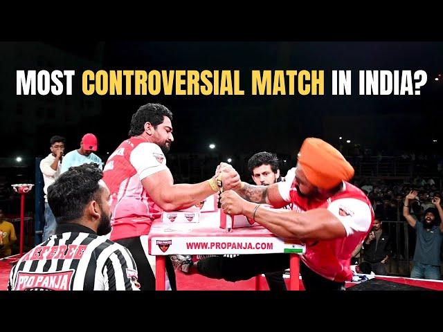 Karaj Virk vs Sanjay Deswal: The Most Extreme Armwrestling match in India | MEGA MATCH | 2023