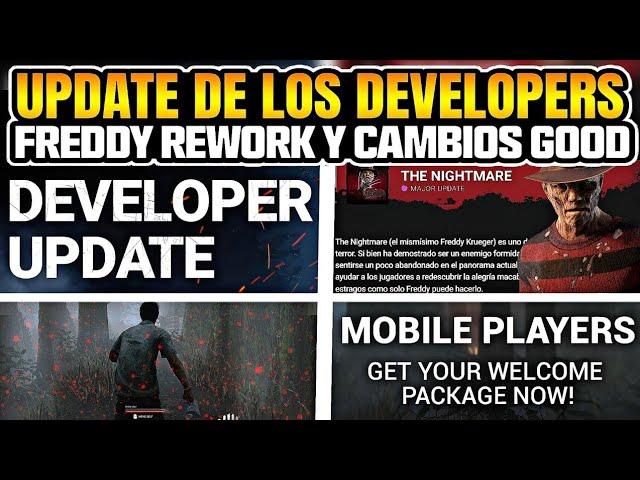 UPDATE DE LOS DESARROLLADORES, LA PESADILLA REWORK CONFIRMADO, CAMBIOS GOD Y MÁS  - Dead by Daylight