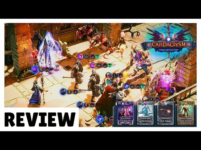 Cardaclysm: Shards of the Four Review Nintendo Switch │ Impressions Deck Builder