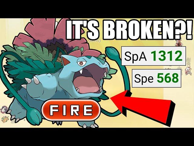 TERA FIRE VENUSAUR DESTROYS LEGENDARIES IN POKEMON SCARLET AND VIOLET | Pokemon Showdown