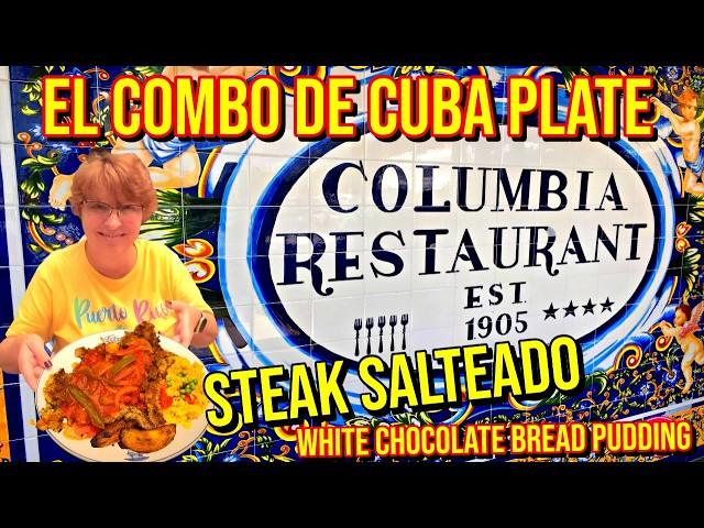 OLDEST CUBAN - SPANISH RESTAURANT️Columbia Restaurant Tampa's Ybor City