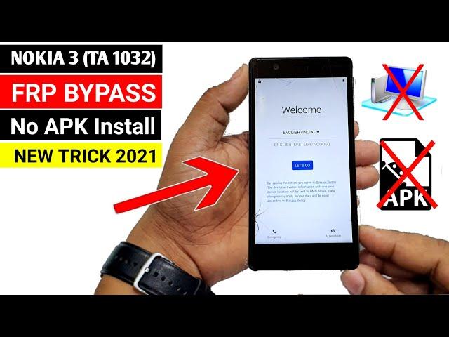 Nokia 3 GOOGLE ACCOUNT BYPASS | No Apk Install (Without PC) 