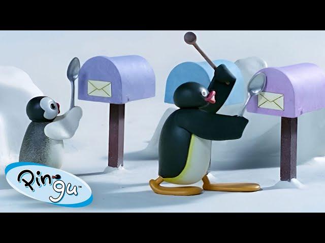 Pingu Joins a Band!  | Pingu - Official Channel | Cartoons For Kids