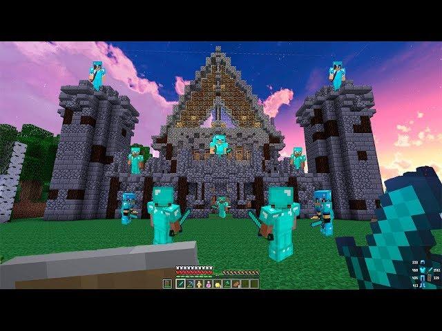 ЗАХВАТ ЗАМКА ! ГРИФЕРЫ ПРОТИВ ИГРОКОВ ! ВОЙНА КЛАНОВ В МАЙНКРАФТ ! CLAN WARS MINECRAFT