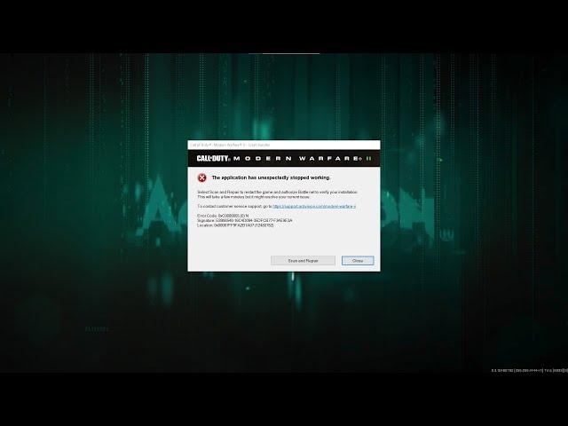 Modern Warfare 2 MW2 BETA AMD Crash Fix