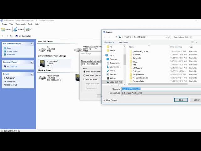 How to Create Disk Image