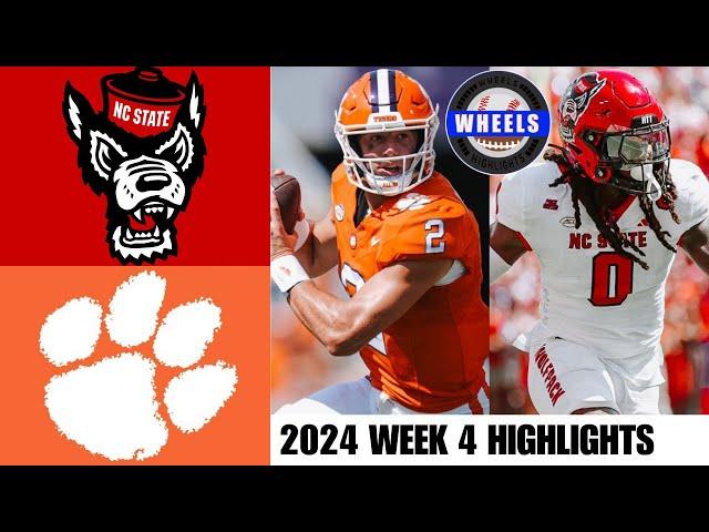 #21 Clemson vs NC State | Full Game Highlights | 2024 College Football Highlights