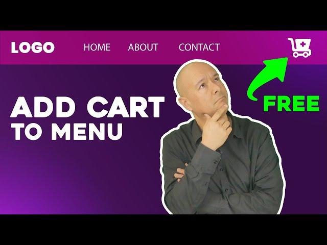 How To Add Woocommerce Cart Icon To Menu