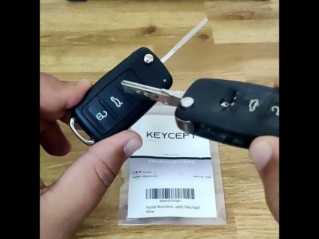 Skoda and VW key fob/shell replacement by Keycept, amazing quality.