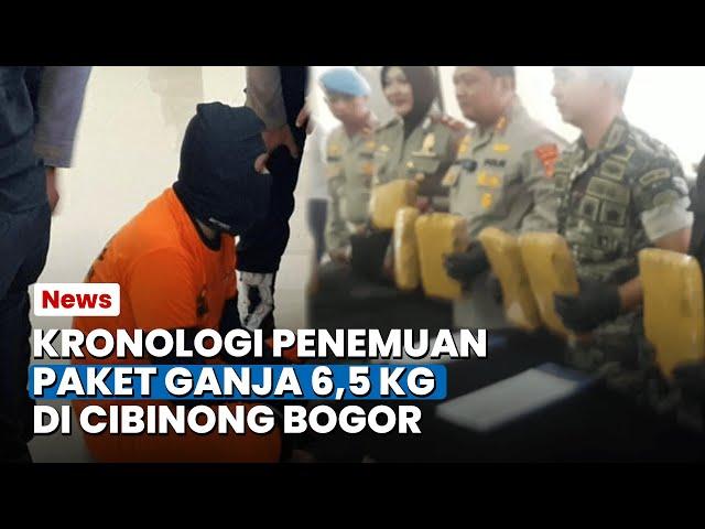 Detik-detik Kronologi 6,5 Kg Paket Ganja di Cibinong Bogor Ditemukan, Dikirim dari Sumatera Utara