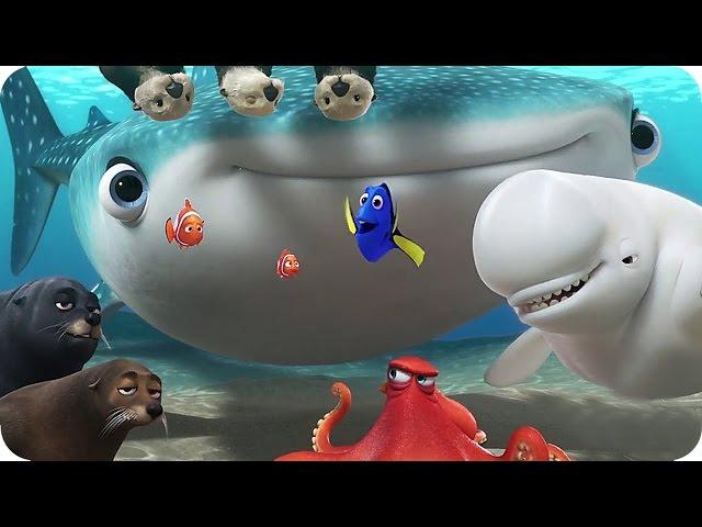 Disney Pixars FINDING DORY New Promo Clips (2016)