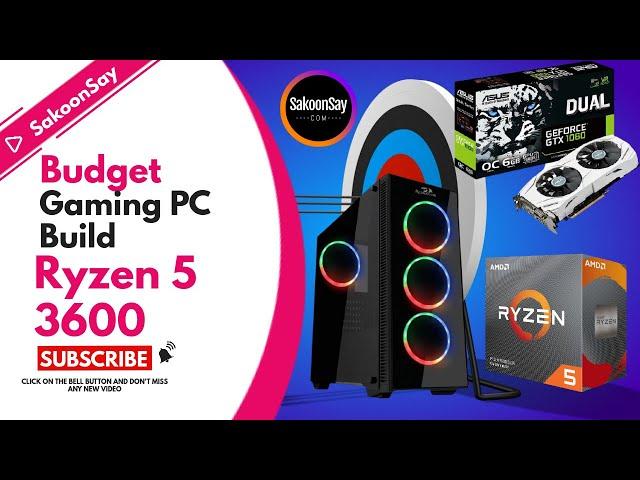 Budget Gaming PC Build Ryzen 5 3600 with GTX 1060 6GB 150K PKR [Urdu/Hindi]