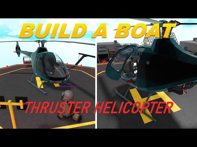 Thruster Helicopter Showcase In Build A Boat For Treasure