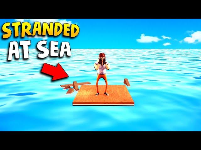 Stranding the Neighbor AT SEA!!! | Hello Neighbor Gameplay (Mods)